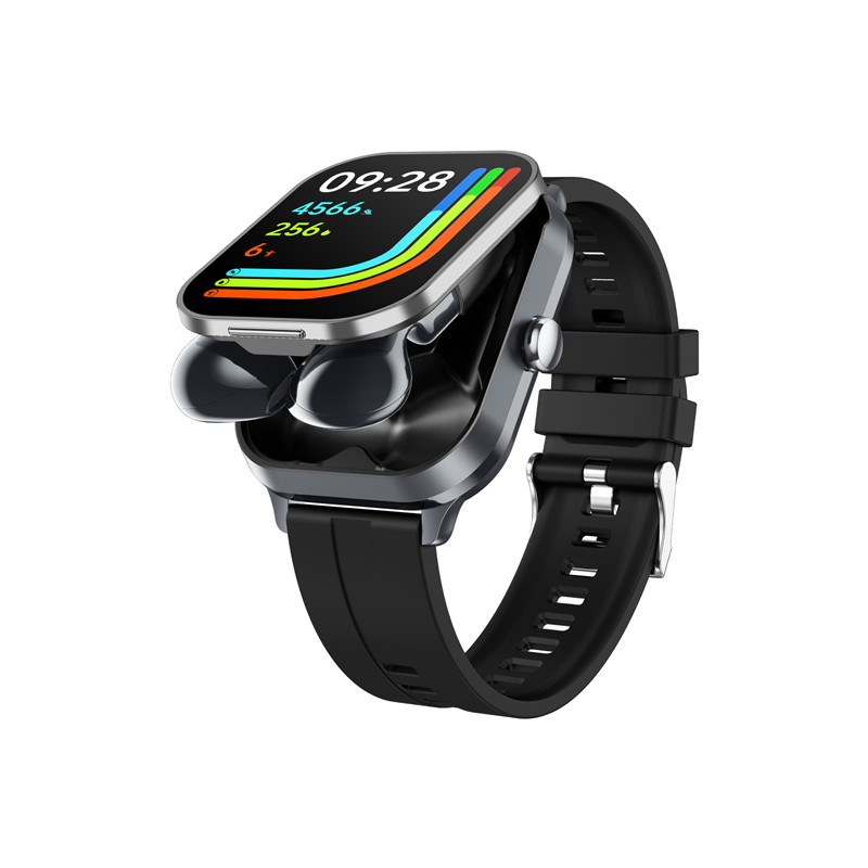 Cross-border D8pro watch TWS earphones smart watch 2 in 1 Bluetooth call sports watch watch health NFC