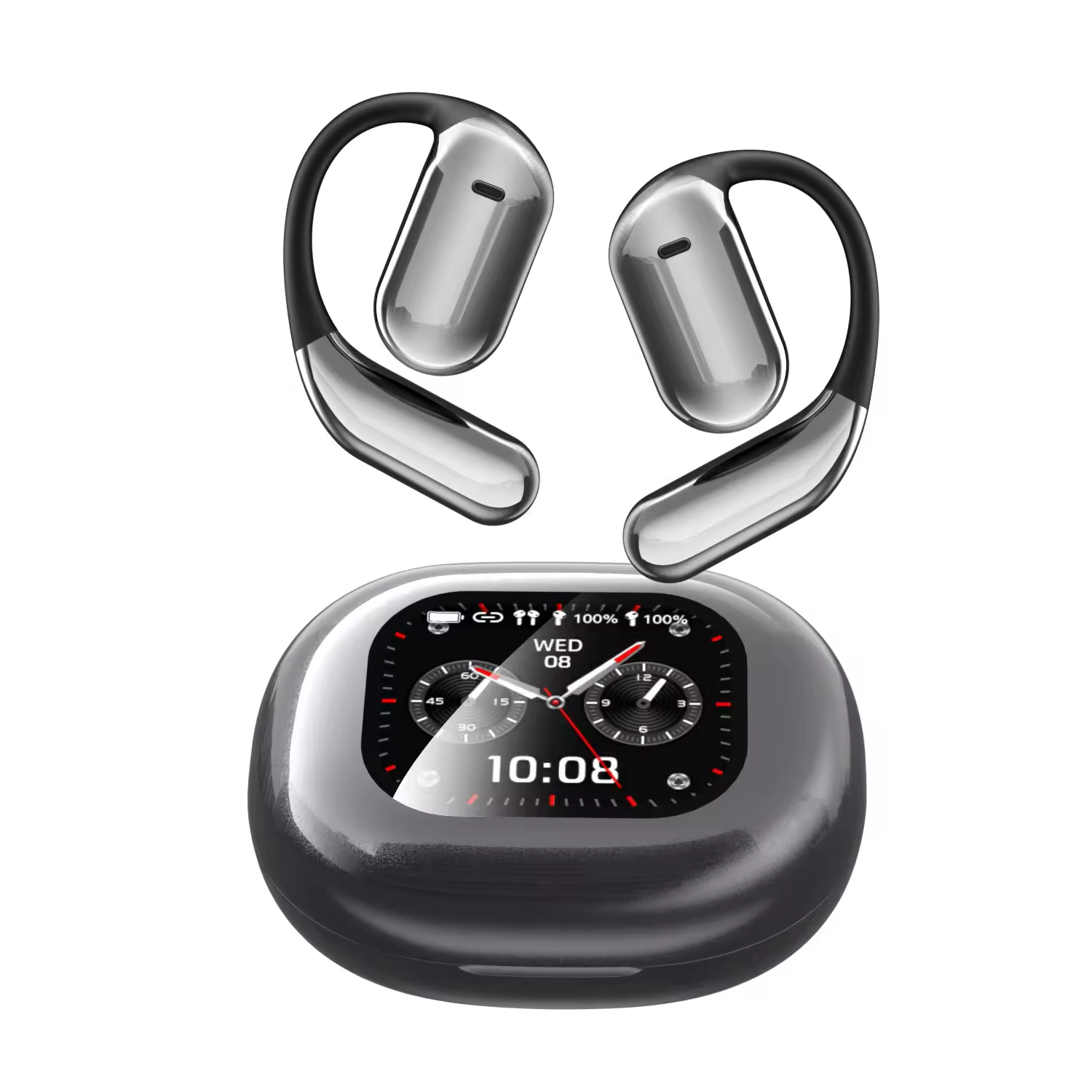 OWS Real-Time Translation Earbuds 144 Languages Standard Accent Wireless BT Translating Headphones for Business Travel Learning